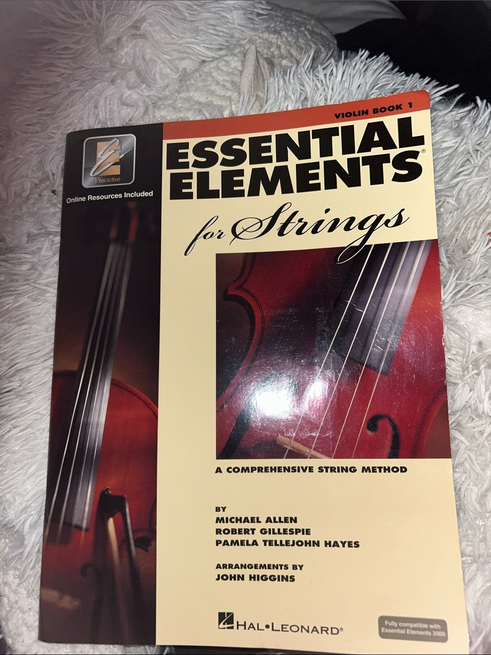 Hal Leonard Essential Elements Interactive Book - Black Cover